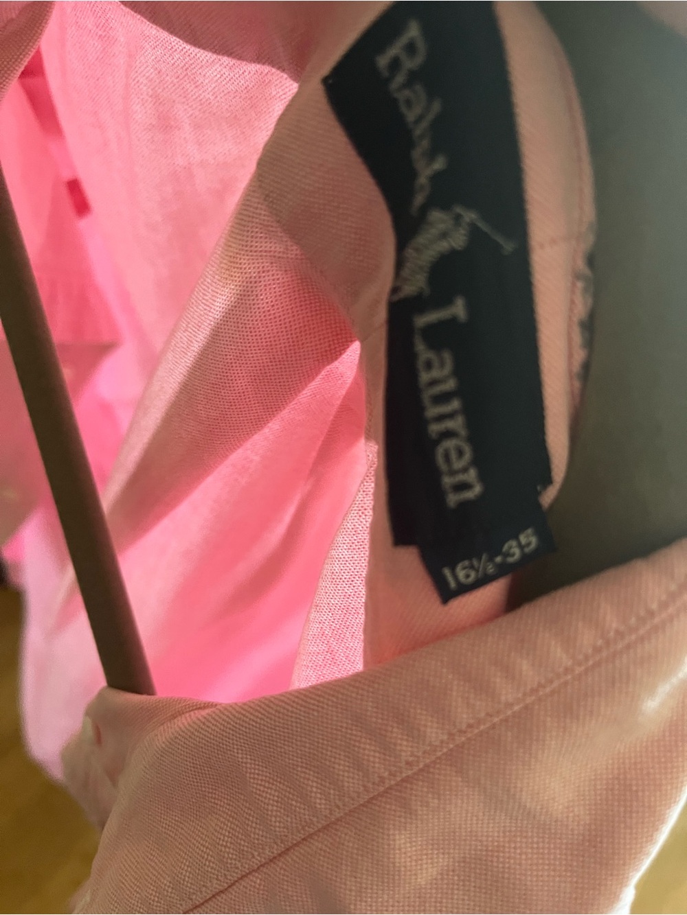 Ralph Lauren Light Pink Shirt - Picture 5 of 5